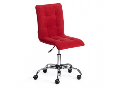 Кресло офисное Zero (бордовый) флок
